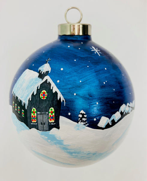 Country Church Ornament