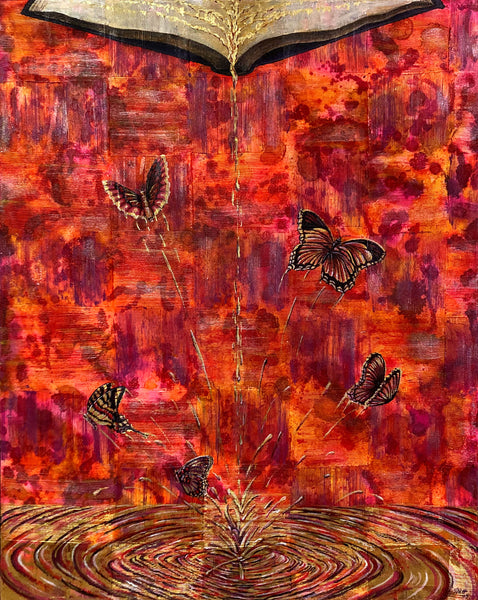 Wisdom Original Painting