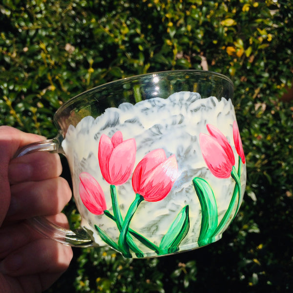 Spring Glass Can Cups