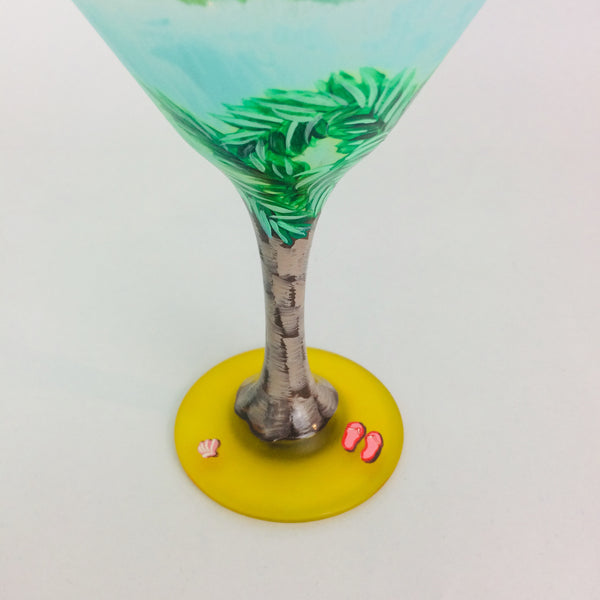 Palm Martini Glass by Godinger