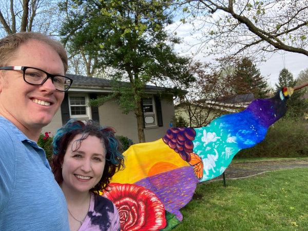 Paint Your World in Wonder - 2022 LAWN Painting Installation