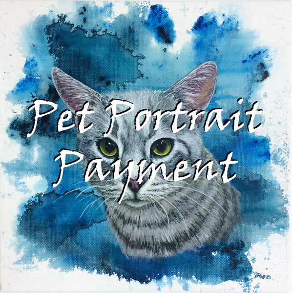 Pet Portrait Original Painting-Payment link