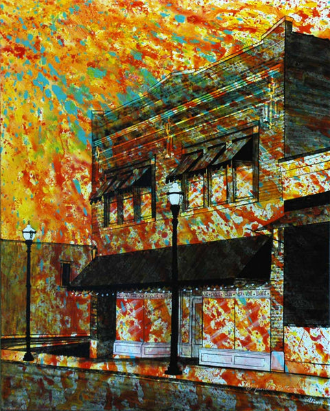 RSVPaint Original Painting - Janelle Patterson Art