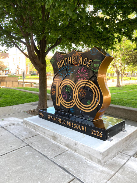 "A Century Begins Here" Springfield 66 Centennial Sculpture Series