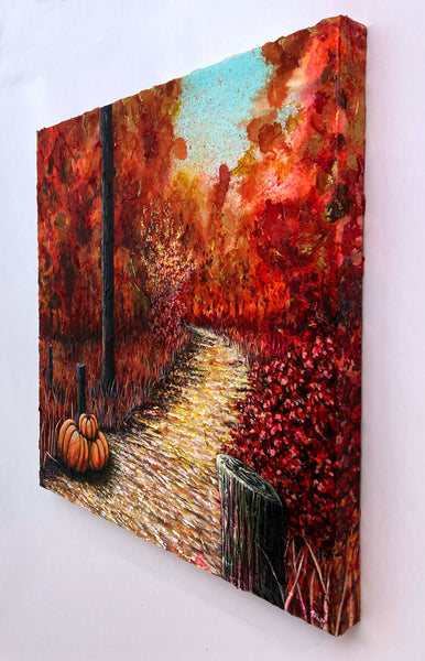 Autumn Path Original Painting