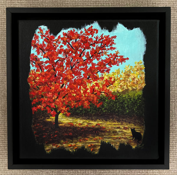 Autumn Stroll Original Painting