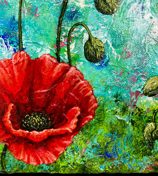 Blissful Blooms Original Painting