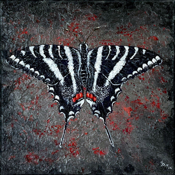 Charcoal Original Painting - Janelle Patterson Art