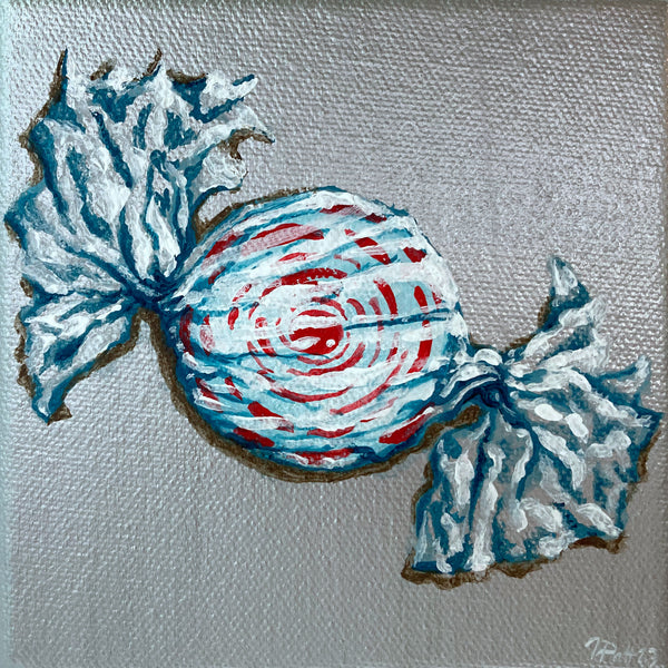 Christmas Candy Mini Painting