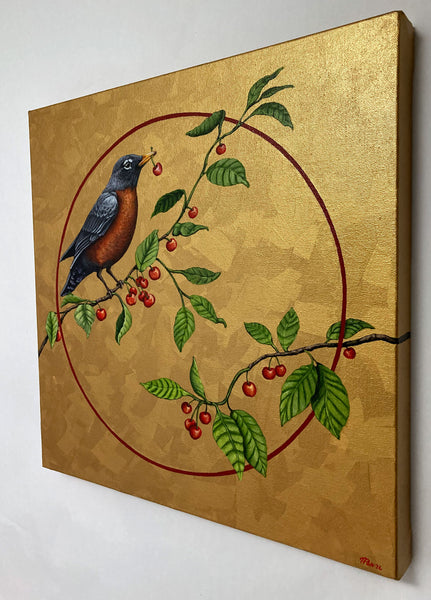 Crimson Original Painting