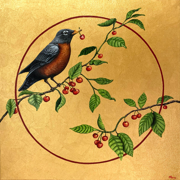 Crimson Original Painting