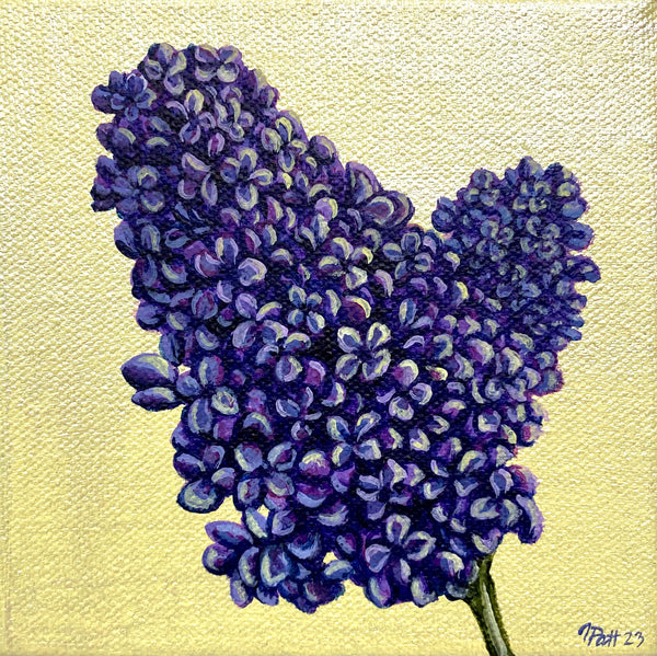 Custom Lilac Mini Painting