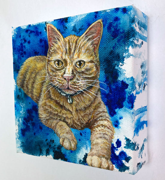 Custom Cat Portrait Mini Paintings