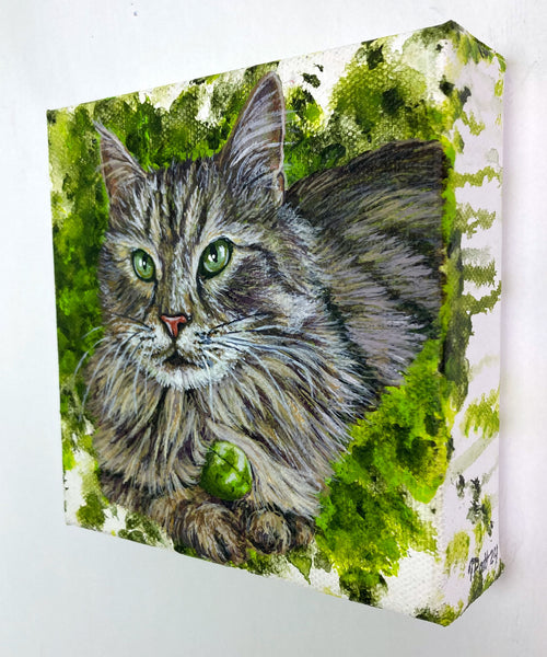 Custom Cat Portrait Mini Paintings