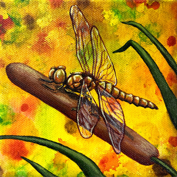 Dragonfly Mini Painting