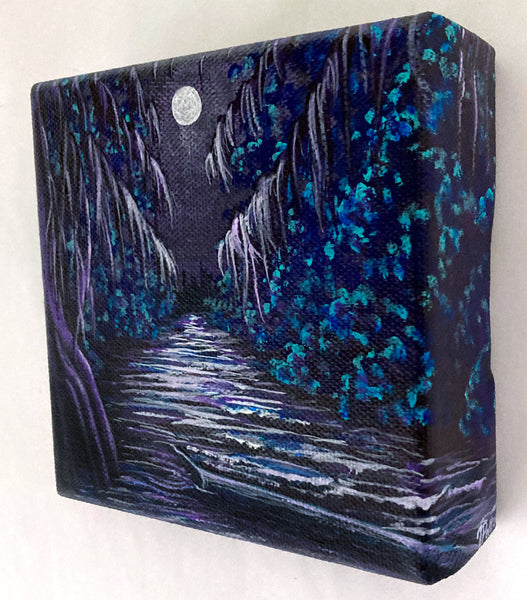 Evening in the Bayou Mini Painting