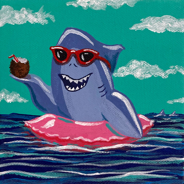 Float Along Mini Painting