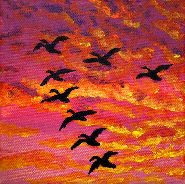 Flying V Mini Painting