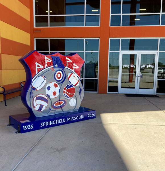 "Game On, Springfield" Springfield 66 Centennial Sculpture Series