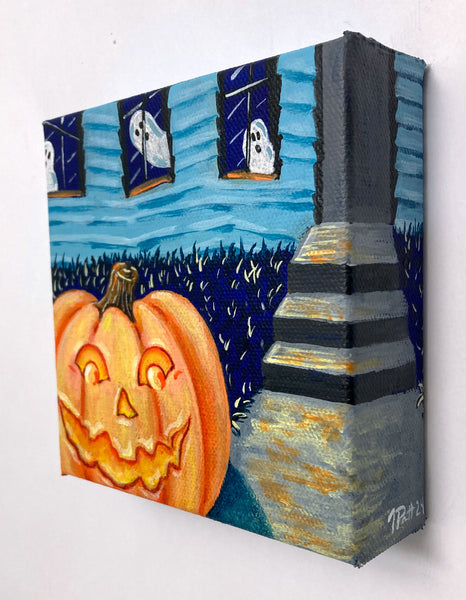 Happy Haunting Mini Painting