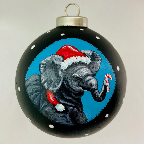Playful Pachyderm Ornament