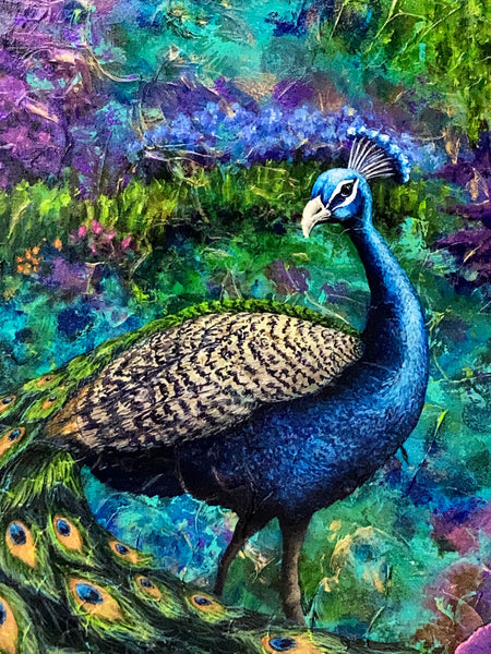 In the Garden Original Painting