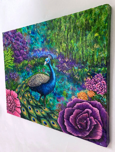 In the Garden Original Painting