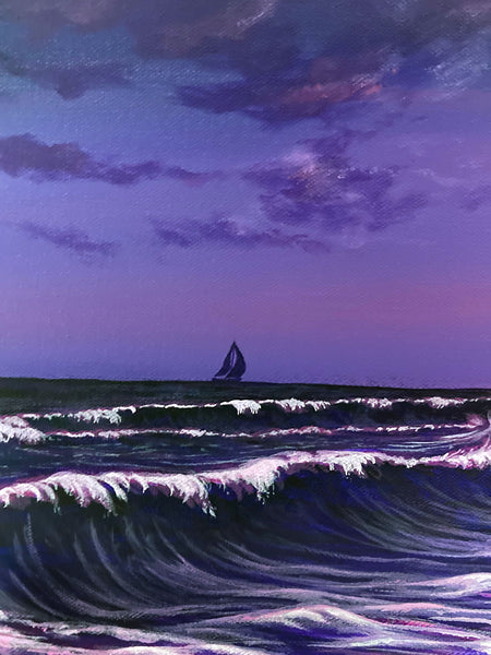 On the Horizon Original Painting