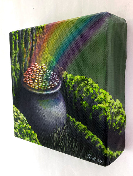 Pot of Gold Mini Painting