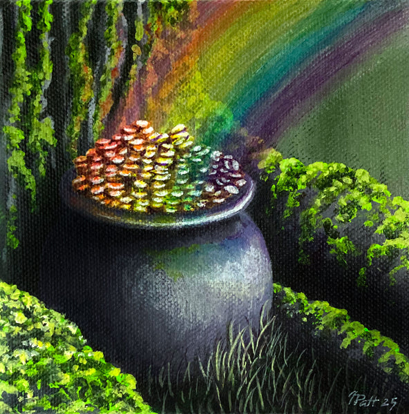 Pot of Gold 6" x 6" Print