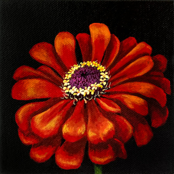 Sassy Red Mini Painting