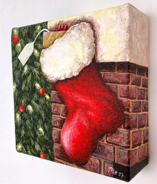 Special Stocking Mini Painting
