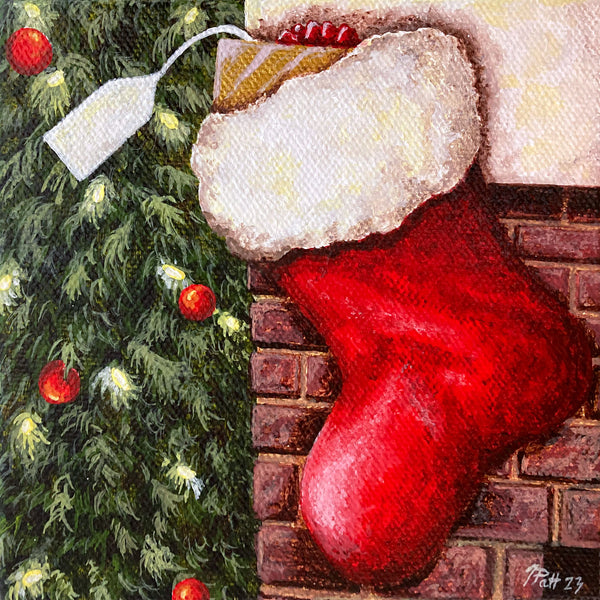 Special Stocking Mini Painting