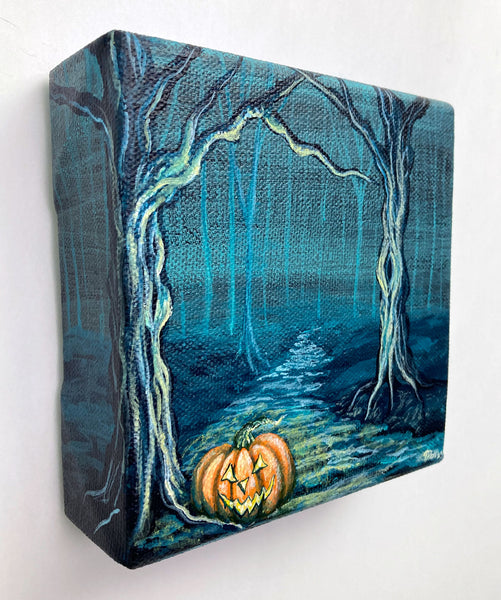 Spooky Path Mini Painting