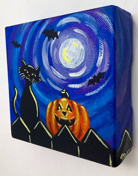 Spooky Smiles Mini Painting