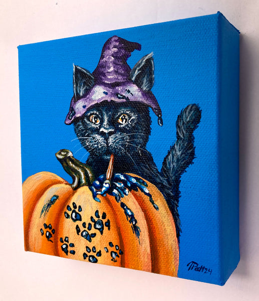 The Crafty Kitten Mini Painting