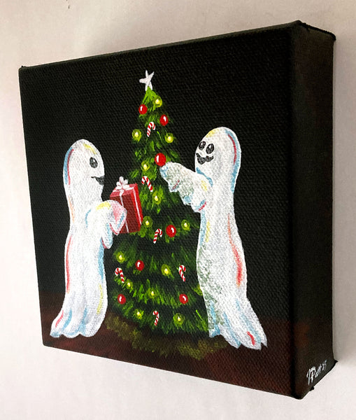 The Ghosts of Christmas Present Mini Painting