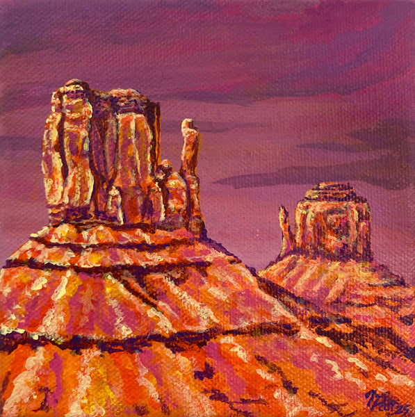 The Mittens Mini Painting