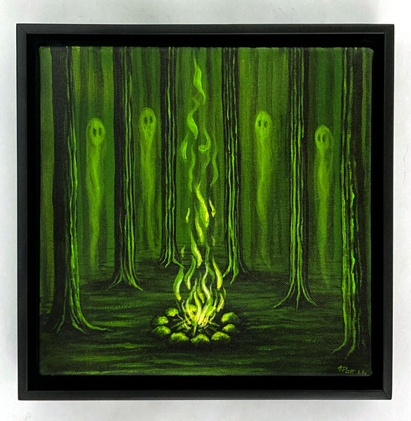 The Watchers Original Painting