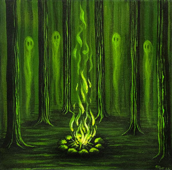 The Watchers Original Painting
