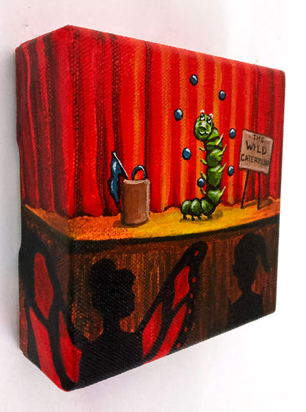 The Wild Caterpillar Mini Painting