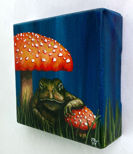 Toadally Mini Painting