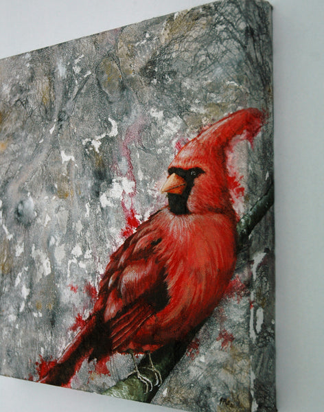 Cardinal Original Painting