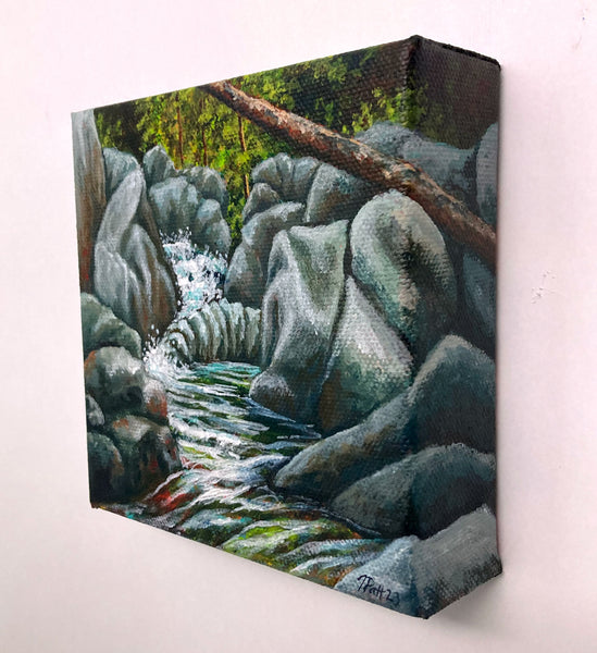 Cool Waters Mini Painting