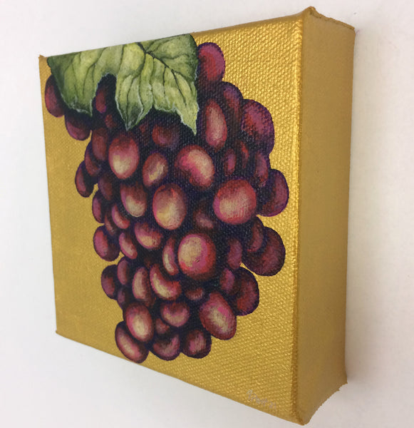 Grapes Mini Painting