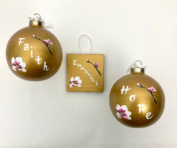 Hand Painted Ceramic Ornaments – North Studio