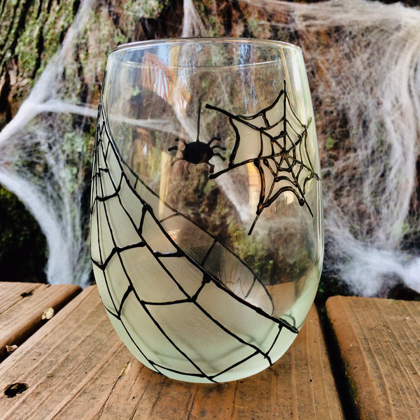 Spider Stemless Glass