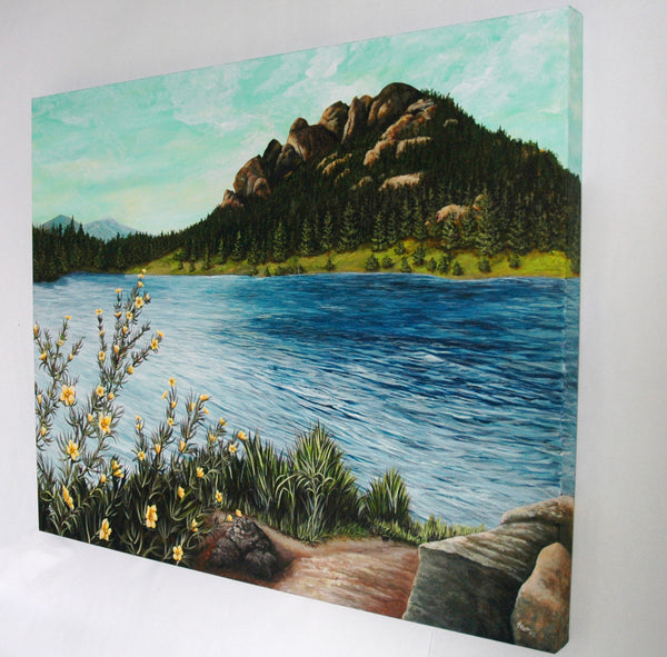 Lily Lake Original Painting
