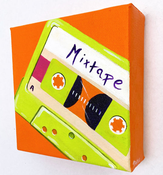 Mixtape Mini Painting