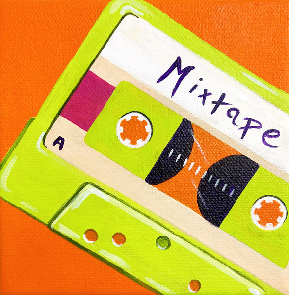 Mixtape Mini Painting